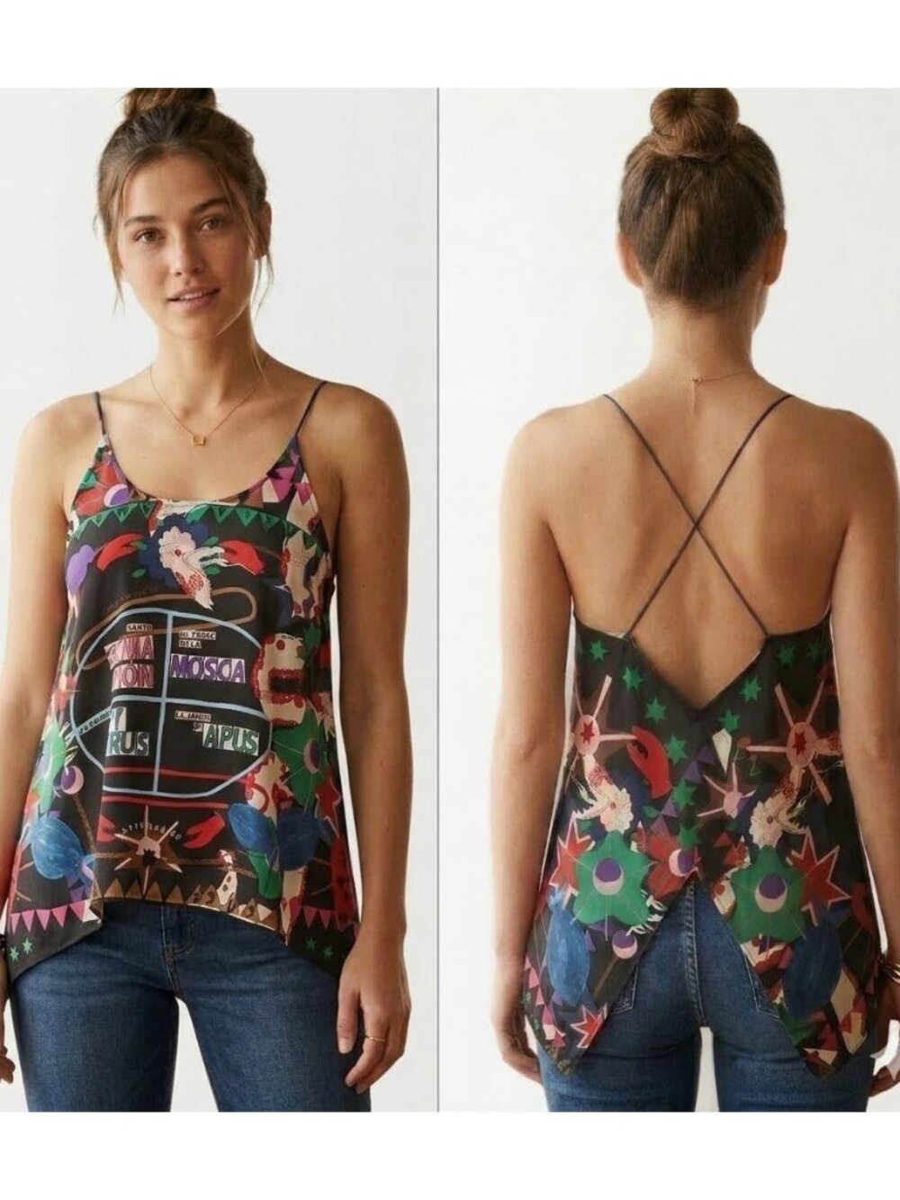 Scotch & Soda Graphic Top Small le Jardin d'apus Collection